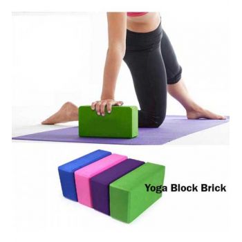 Yoga Block Brick Exerciser - Eexercise and Fitness - Best Price in Pakistan - HitShop.pk